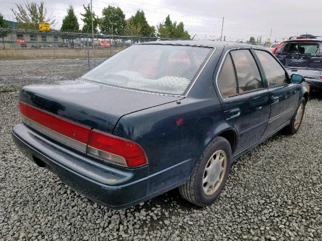 JN1HJ01F6RT202875 - 1994 NISSAN MAXIMA GXE GREEN photo 4