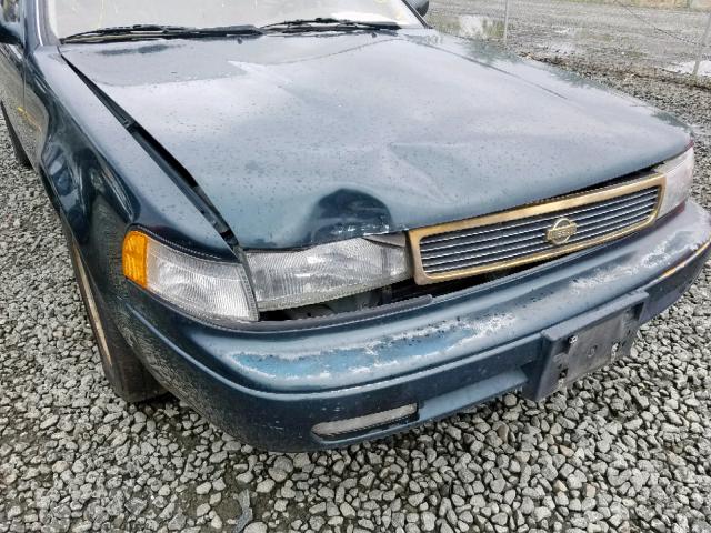 JN1HJ01F6RT202875 - 1994 NISSAN MAXIMA GXE GREEN photo 9