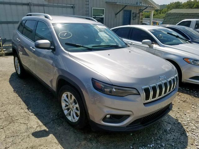 1C4PJLCB0KD203475 - 2019 JEEP CHEROKEE L SILVER photo 1