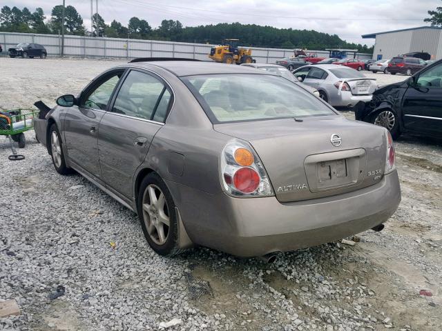 1N4BL11D83C196334 - 2003 NISSAN ALTIMA SE BROWN photo 3