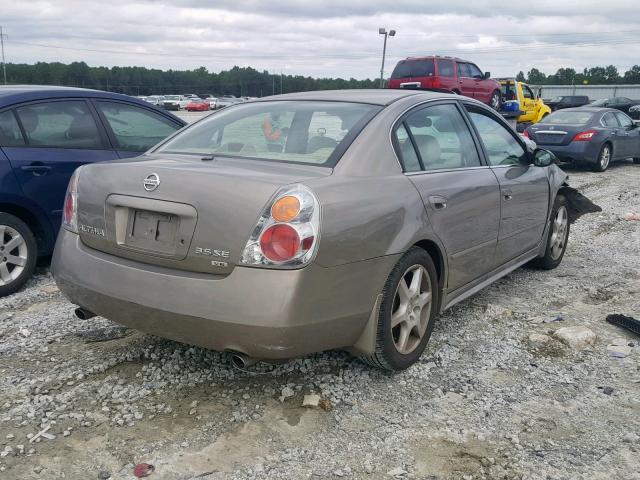 1N4BL11D83C196334 - 2003 NISSAN ALTIMA SE BROWN photo 4