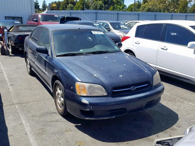 4S3BE6358Y7206769 - 2000 SUBARU LEGACY L BLUE photo 1