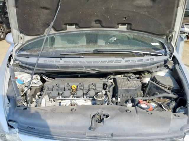 1HGFA16827L082267 - 2007 HONDA CIVIC EX SILVER photo 7