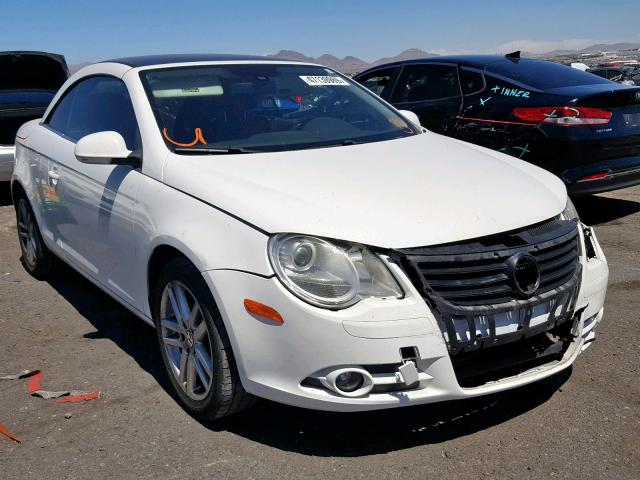 WVWFA71F68V015538 - 2008 VOLKSWAGEN EOS LUX 白色 照片 1