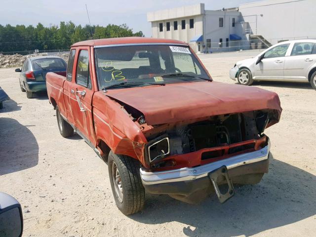 1FTCR14T0GPA75490 - 1986 FORD RANGER SUP RED photo 1