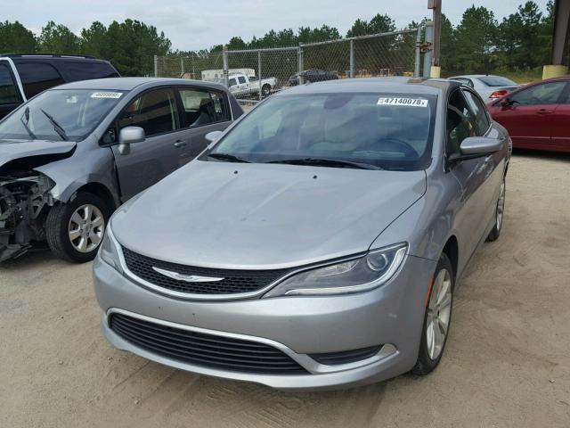 1C3CCCAB2FN679694 - 2015 CHRYSLER 200 LIMITE SILVER photo 2