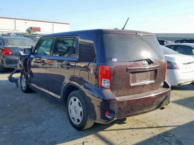 JTLZE4FE5B1140419 - 2011 TOYOTA SCION XB მუქწითელი ფოტო 3