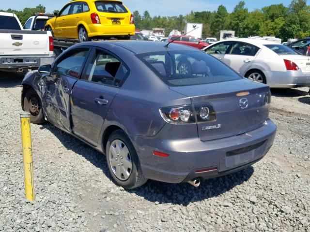 JM1BK32GX91240176 - 2009 MAZDA 3 I GRAY photo 3