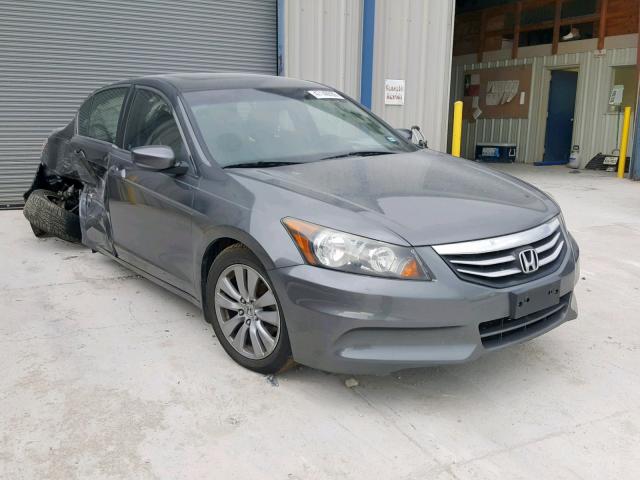 1HGCP2F89BA097960 - 2011 HONDA ACCORD EXL GRAY photo 1