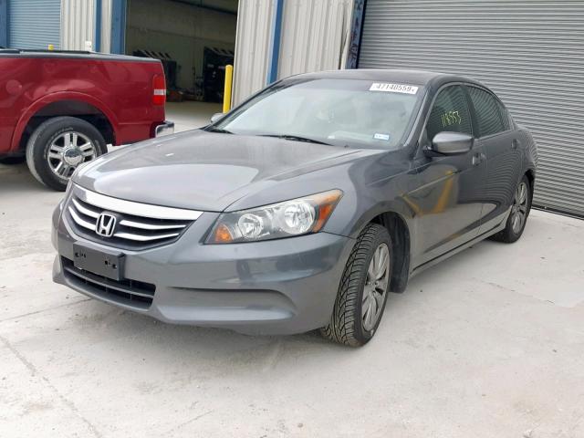 1HGCP2F89BA097960 - 2011 HONDA ACCORD EXL GRAY photo 2