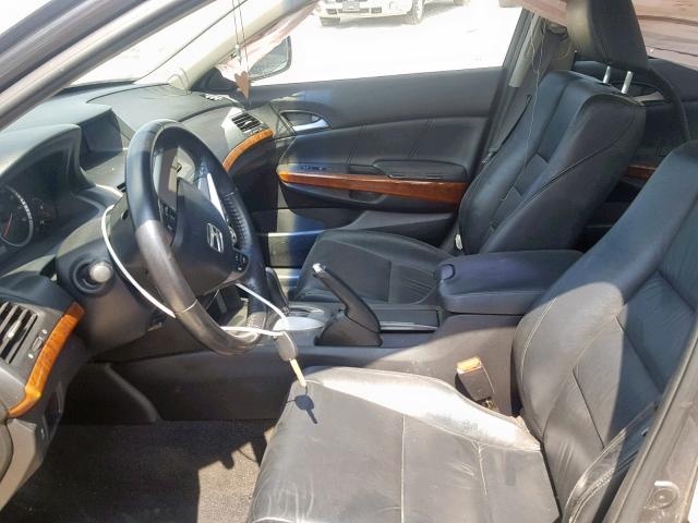 1HGCP2F89BA097960 - 2011 HONDA ACCORD EXL GRAY photo 5