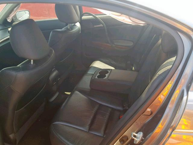 1HGCP2F89BA097960 - 2011 HONDA ACCORD EXL GRAY photo 6