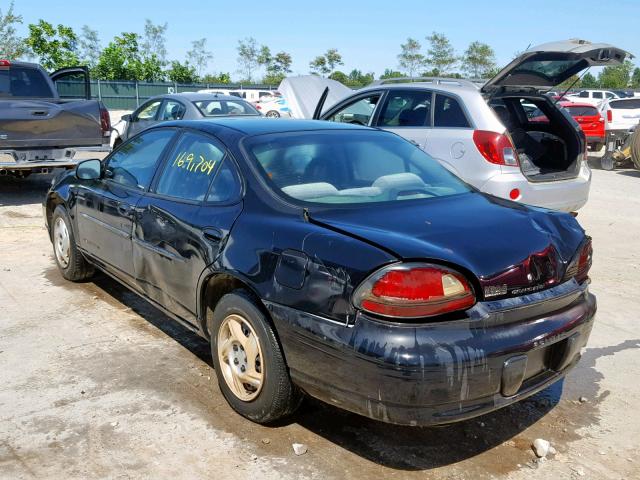 1G2WK52J83F145963 - 2003 PONTIAC GRAND PRIX BLACK photo 3