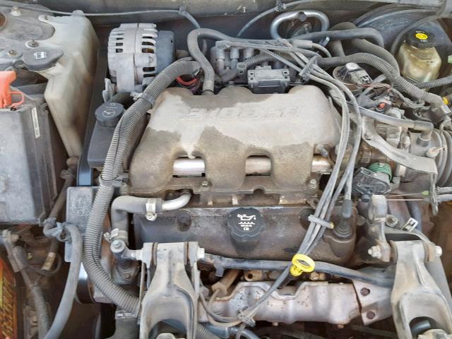 1G2WK52J83F145963 - 2003 PONTIAC GRAND PRIX BLACK photo 7