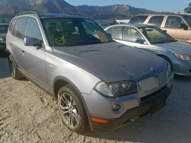 WBXPC93417WF14042 - 2007 BMW X3 3.0SI GRAY photo 1