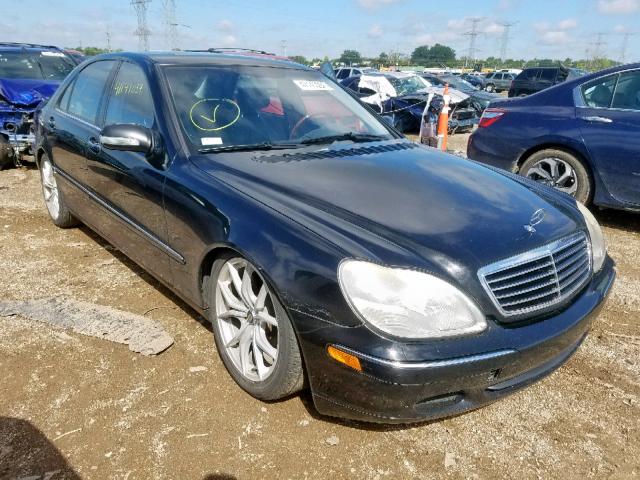 WDBNG75J62A290462 - 2002 MERCEDES-BENZ S 500 BLACK photo 1