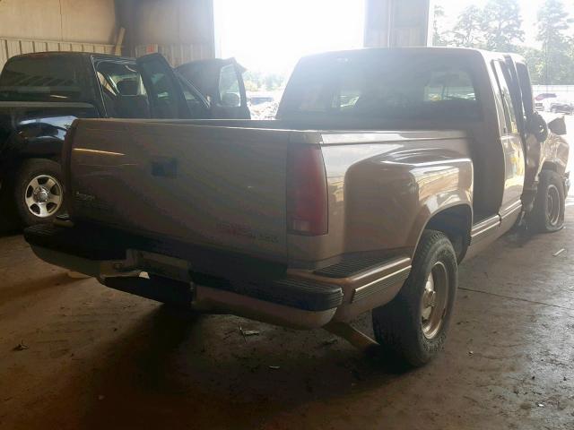 2GTEC19RXV1506483 - 1997 GMC SIERRA C15 TAN photo 4