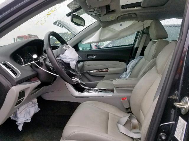 19UUB2F34FA025321 - 2015 ACURA TLX GRAY photo 5