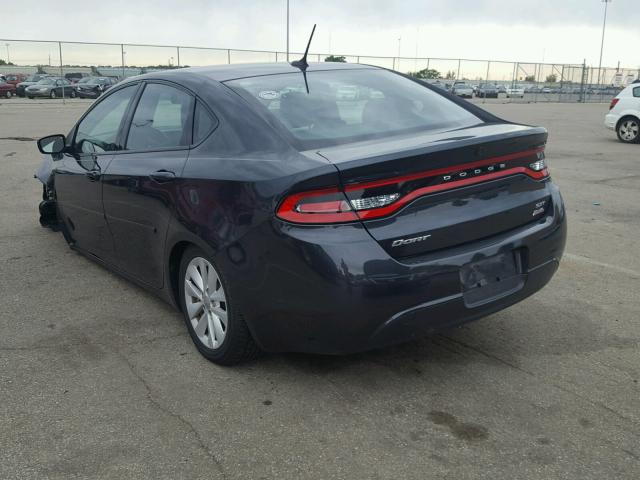 1C3CDFBB7ED910154 - 2014 DODGE DART SXT GRAY photo 3