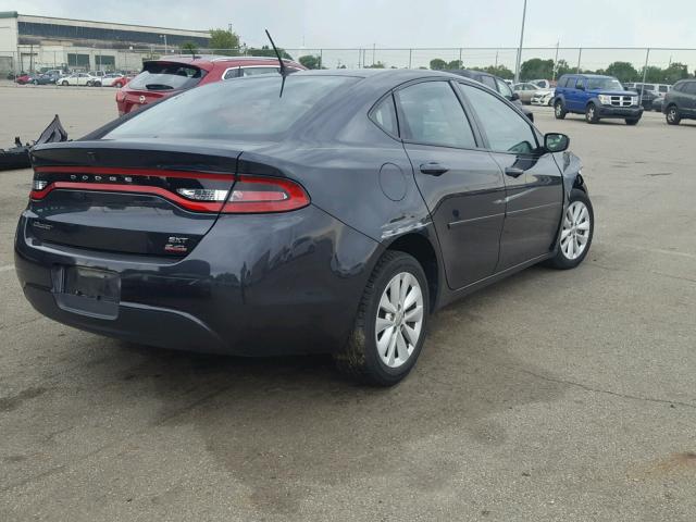 1C3CDFBB7ED910154 - 2014 DODGE DART SXT GRAY photo 4