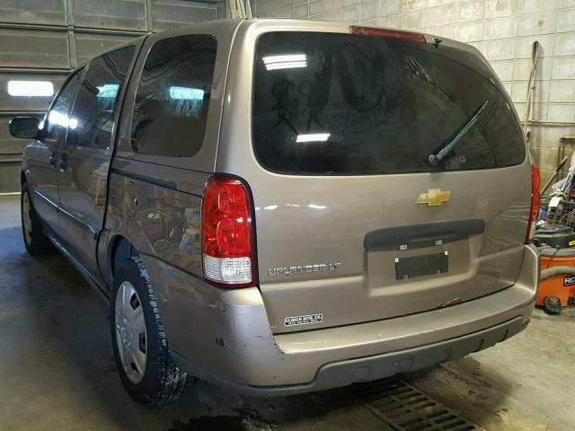 1GNDV23L36D143053 - 2006 CHEVROLET UPLANDER L Bej foto 3
