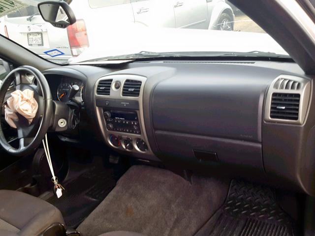 1GCDSCF96C8119373 - 2012 CHEVROLET COLORADO L SILVER photo 10