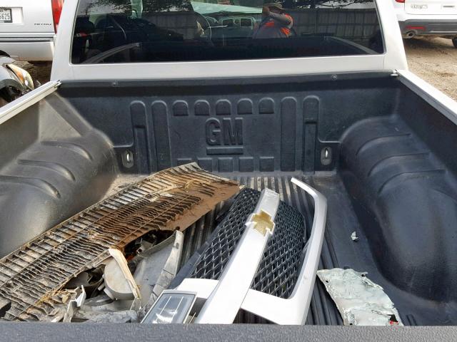 1GCDSCF96C8119373 - 2012 CHEVROLET COLORADO L SILVER photo 9