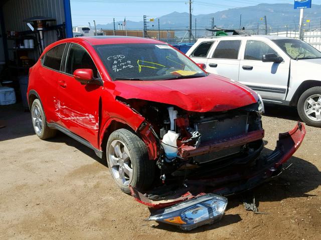 3CZRU6H54GM756866 - 2016 HONDA HR-V EX RED photo 1