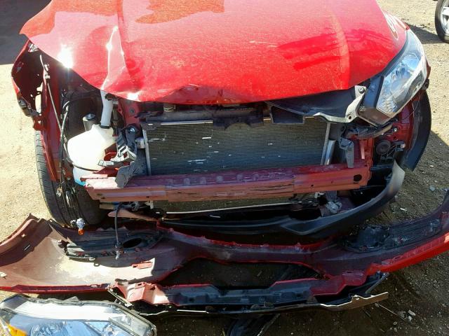 3CZRU6H54GM756866 - 2016 HONDA HR-V EX RED photo 9