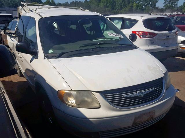 2C8GP64L33R108218 - 2003 CHRYSLER TOWN & COU WHITE photo 1