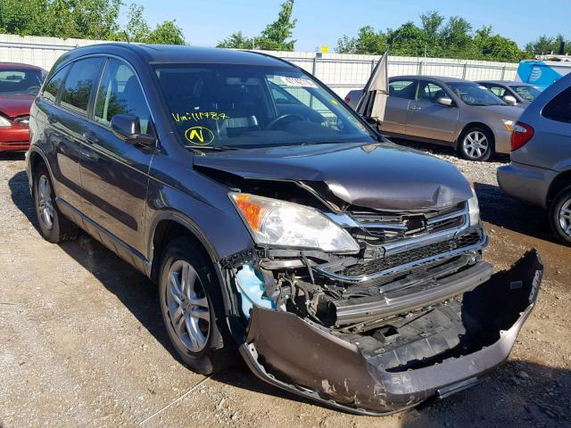 5J6RE4H79BL111787 - 2011 HONDA CR-V EXL BROWN photo 1