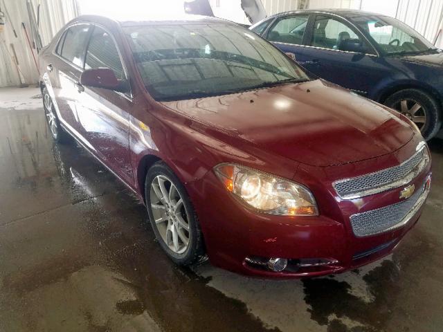 1G1ZE5E18BF306802 - 2011 CHEVROLET MALIBU LTZ წითელი ფოტო 1