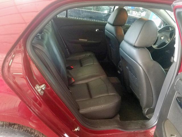 1G1ZE5E18BF306802 - 2011 CHEVROLET MALIBU LTZ წითელი ფოტო 6