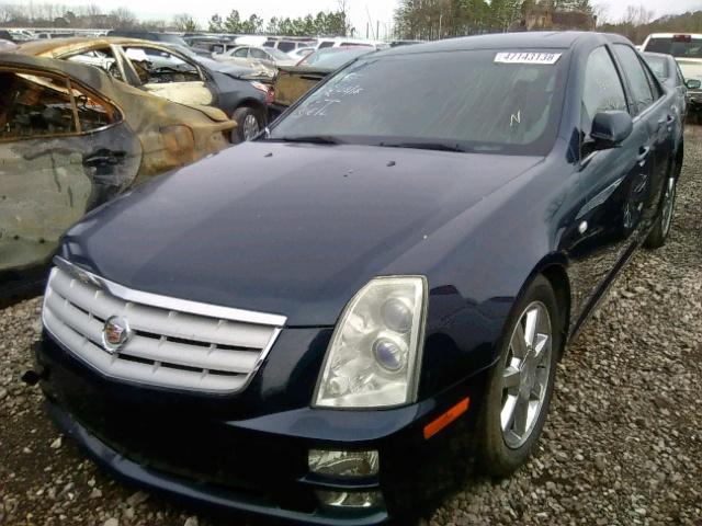 1G6DW677670153100 - 2007 CADILLAC STS BLUE photo 2