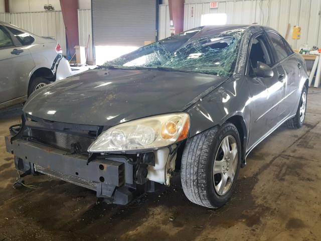 1G2ZF58B474270171 - 2007 PONTIAC G6 VALUE L GRAY photo 2