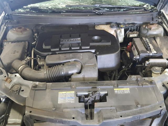 1G2ZF58B474270171 - 2007 PONTIAC G6 VALUE L GRAY photo 7