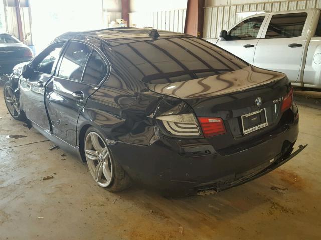 WBAFR9C59CDX78965 - 2012 BMW 550 I BLACK photo 3