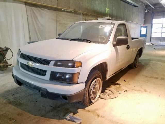 1GCCSBF96C8153447 - 2012 CHEVROLET COLORADO WHITE photo 2