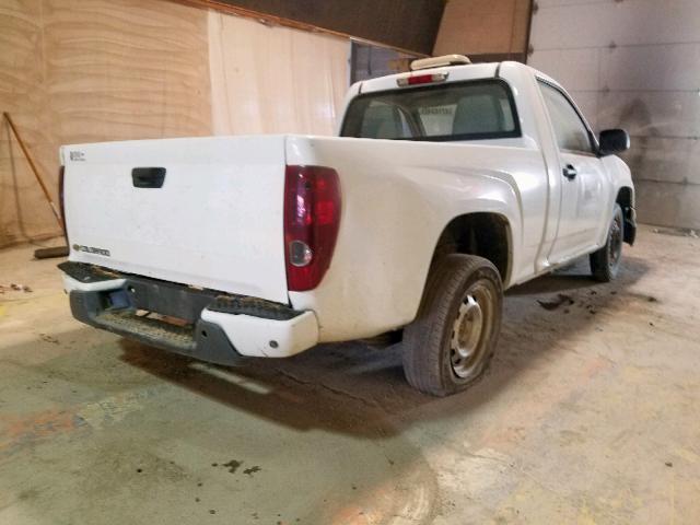 1GCCSBF96C8153447 - 2012 CHEVROLET COLORADO WHITE photo 4