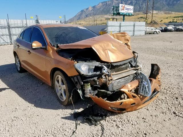 YV1612FS6D2203958 - 2013 VOLVO S60 T5 ORANGE photo 1