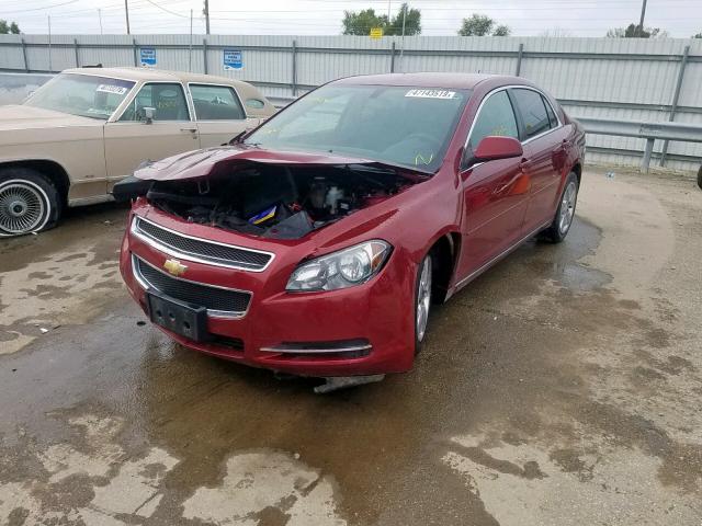 1G1ZC5E14BF275988 - 2011 CHEVROLET MALIBU 1LT MAROON photo 2