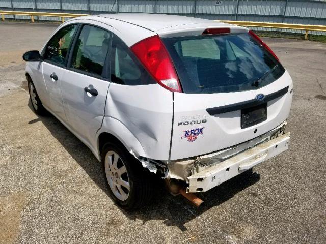 3FAFP37N15R128561 - 2005 FORD FOCUS ZX5 WHITE photo 3