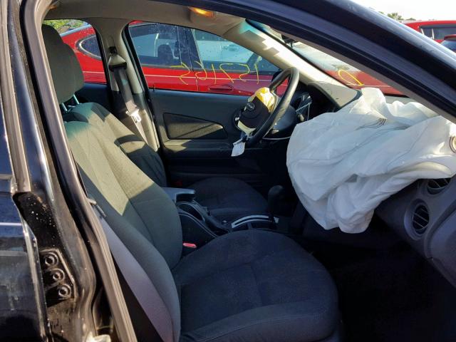 2G2WP522551284615 - 2005 PONTIAC GRAND PRIX BLACK photo 5