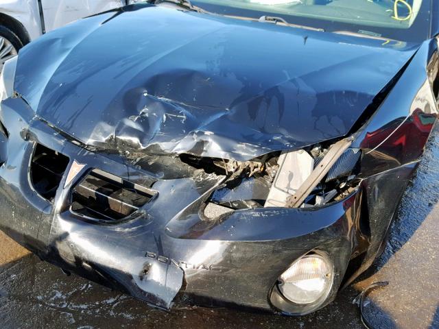 2G2WP522551284615 - 2005 PONTIAC GRAND PRIX BLACK photo 9