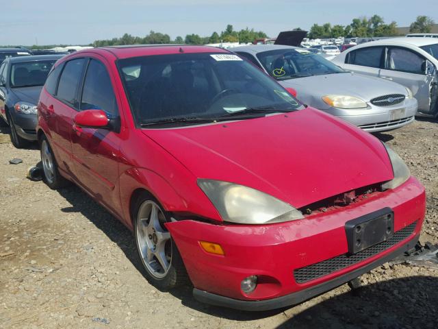 3FAHP37593R143654 - 2003 FORD FOCUS ZX5 RED photo 1