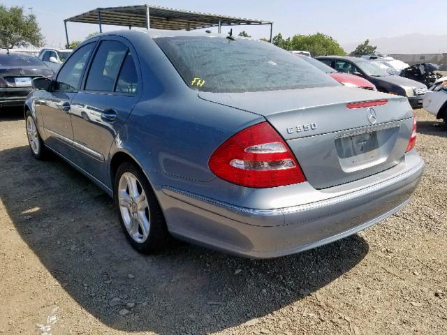 WDBUF56J16A861038 - 2006 MERCEDES-BENZ E 350 GRAY photo 3