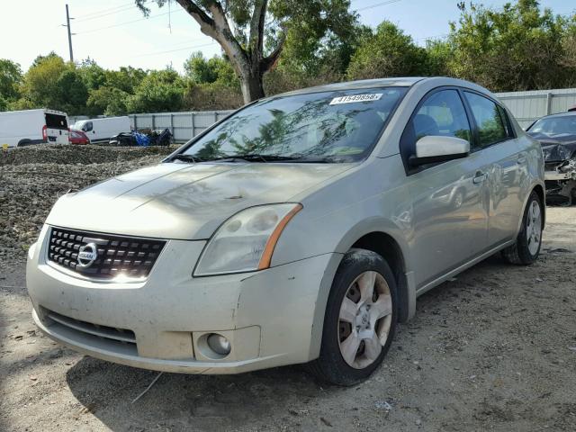 3N1AB61E98L615286 - 2008 NISSAN SENTRA 2.0 BEIGE photo 2