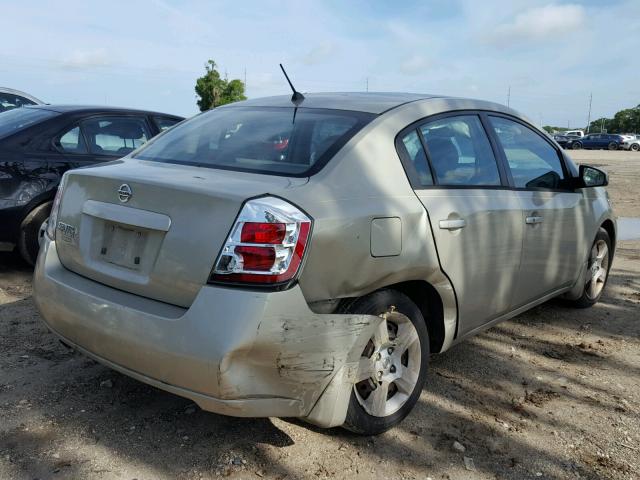 3N1AB61E98L615286 - 2008 NISSAN SENTRA 2.0 BEIGE photo 4