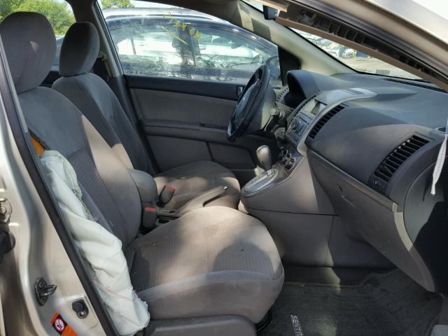 3N1AB61E98L615286 - 2008 NISSAN SENTRA 2.0 BEIGE photo 5