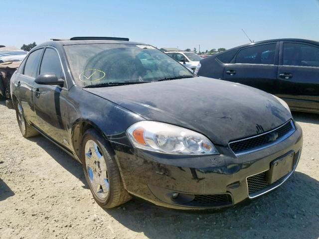 2G1WD58C789121399 - 2008 CHEVROLET IMPALA SUP 黑色 照片 1